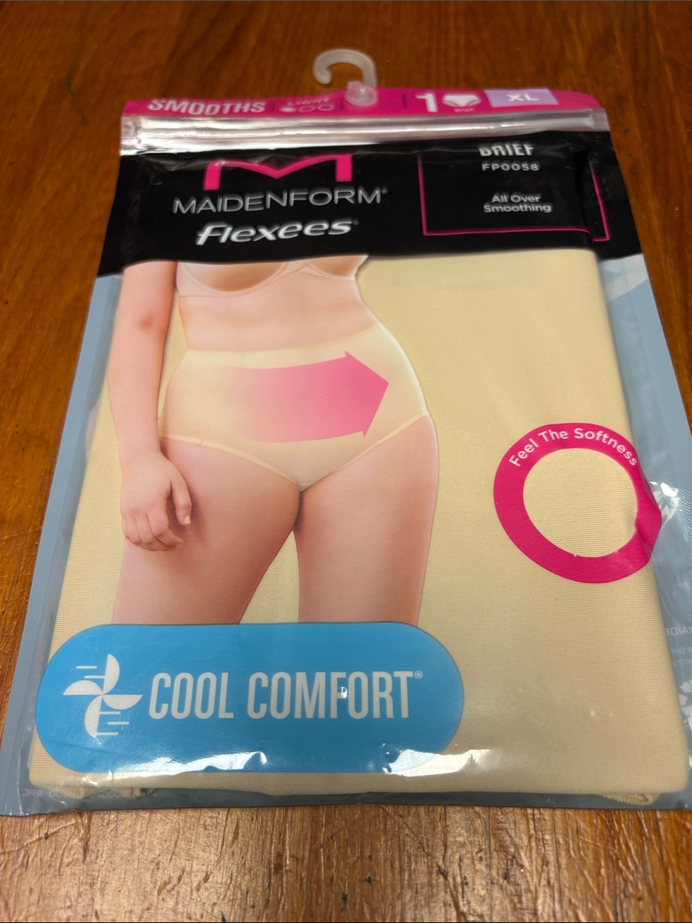 Maidenform Flexees High-Waist Briefs in Nude/Beige Briefs